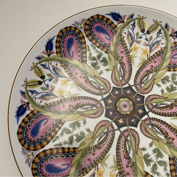 Vintage Museum of Fine Arts Boston Islamic Inspired Dish 12.5” - Picture 6 of 15